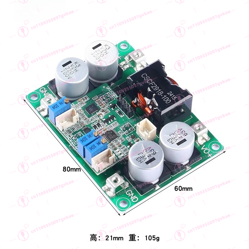 Step Down Dc Power Supply Module 1000W - 1000W DC-DC 同期降圧電源モジュール調整可能なバッテリー充電 5-56V/25