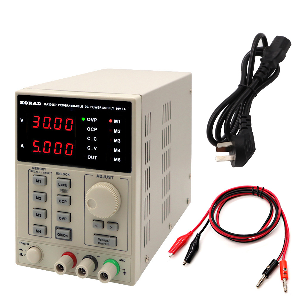 Programmable Dc Power Supply 60V 10A - Korad-精密調整可能なDC電源,実験室用電源,3010d,3010p,6005d,6005p,30v,60v,5a 10a