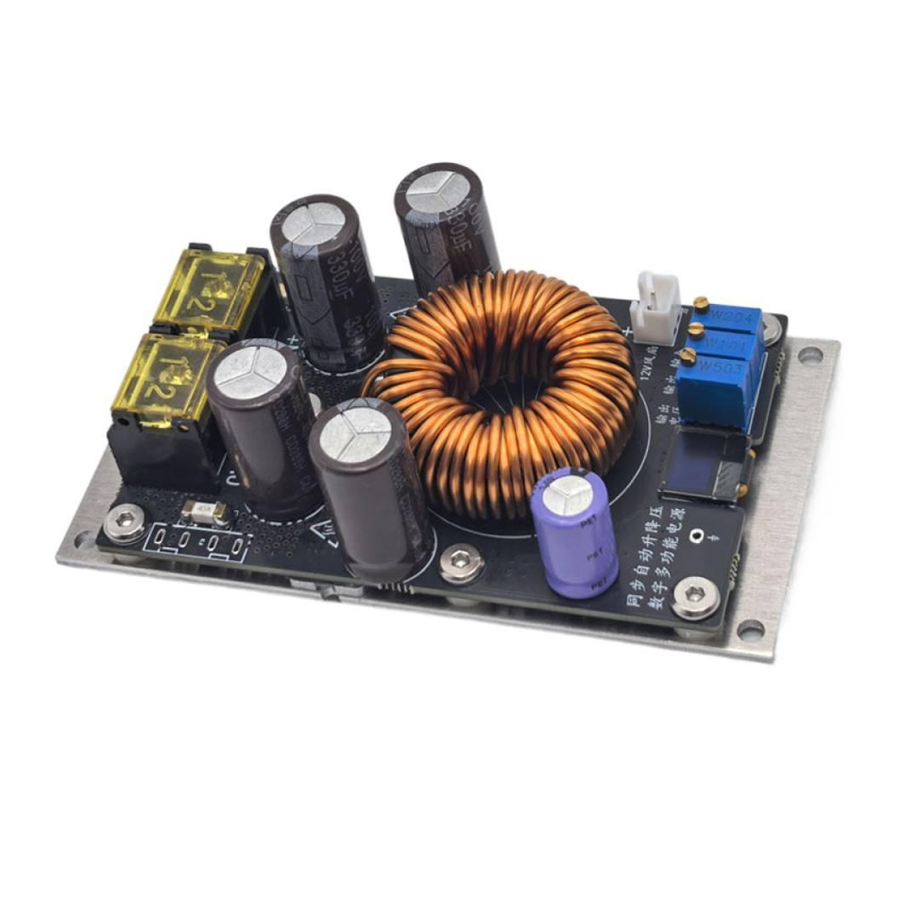 Step Down Dc Power Supply Module 1000W - DC-DC 自動昇圧および降圧電源モジュール 1000W 調整可能な定電圧/電流 MPPT ソーラー充電ボード