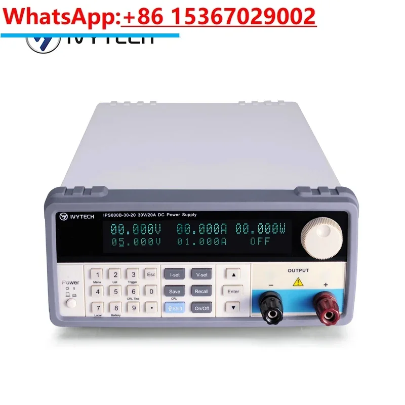 Programmable Dc Power Supply 60V 10A - プログラマブル安定化DC電源 IPS-600Bシリーズ 30V20A、20V30A、60V/10A