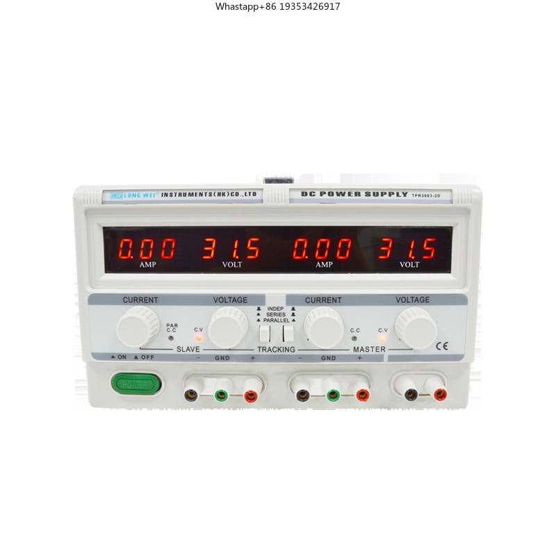 新しい調整可能なリニアDC電源、30V 5A デュアルチャン - Dual Channel Linear Power Supply 30V 5A のレビューと価格