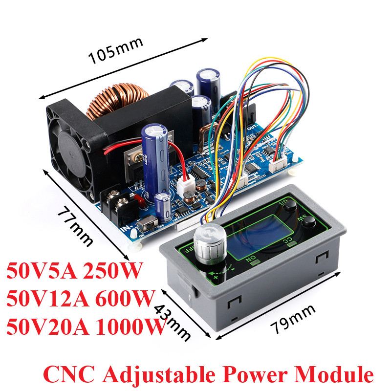 WZ5020L DC 50V5A 250W 50V12A 6 - Step Down Dc Power Supply Module 1000W のレビューと価格