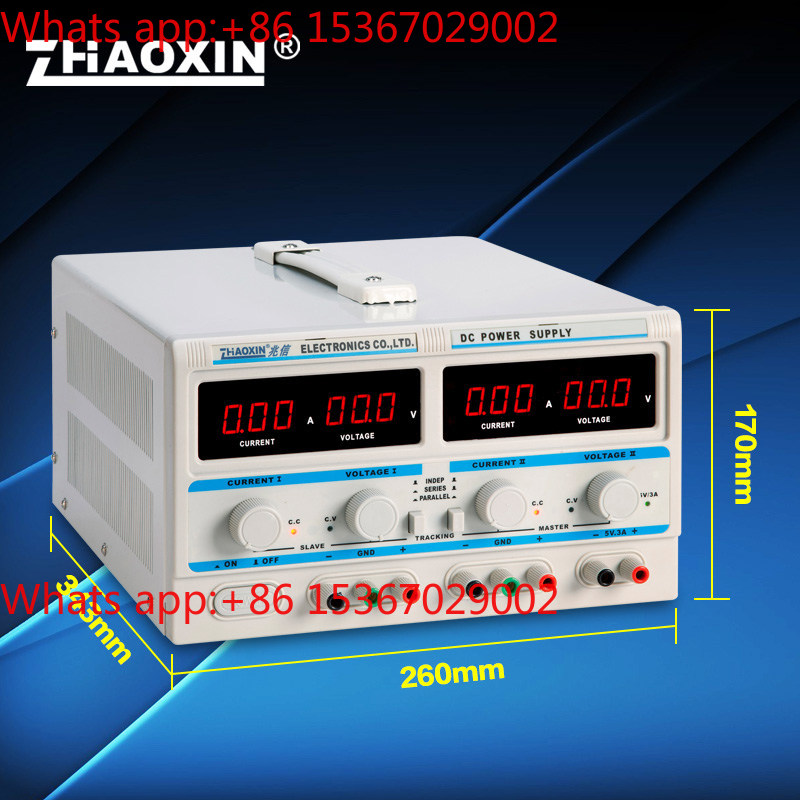 RXN-305D-II デュアルチャンネルリニアDC安定化電 - Dual Channel Linear Power Supply 30V 5A のレビューと価格
