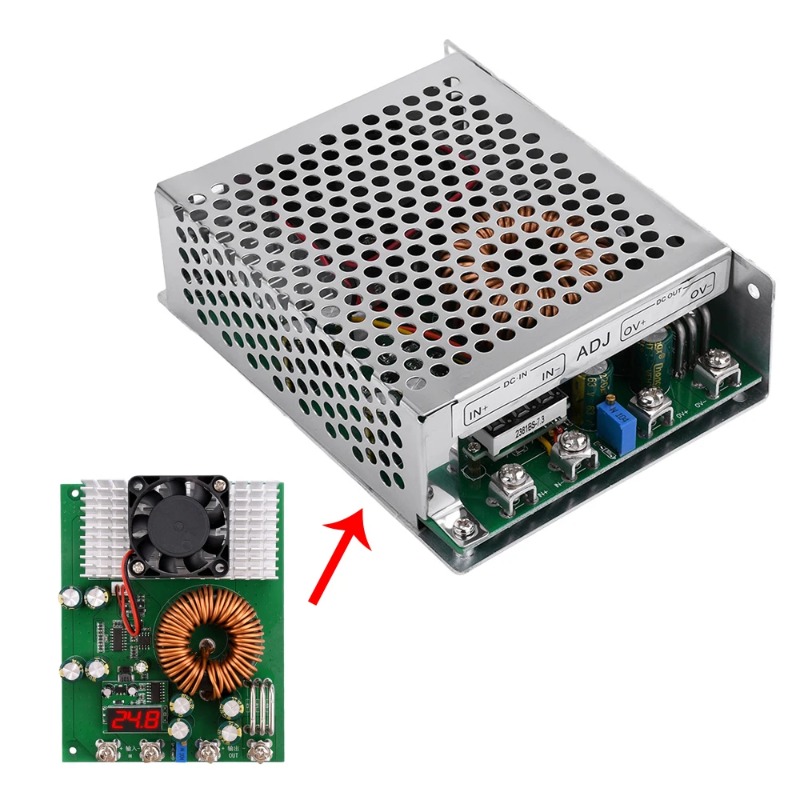 1000W 50A DC-DC降圧コンバータ DC 25V- - Step Down Dc Power Supply Module 1000W のレビューと価格